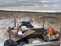 Lunch on the trail 